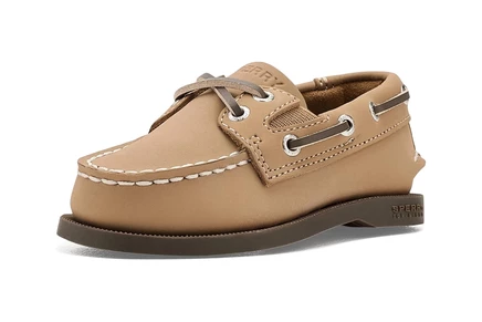 Детские топсайдеры Sperry Authentic Original, песочные