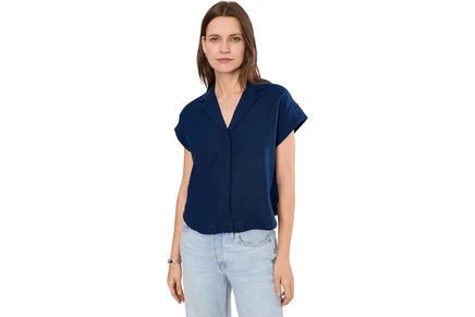 Топ Madewell Mindy Shirt - 100 Linen