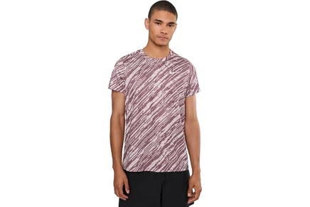 Мужской топ Nike Court Dri-Fit Victory, бело-фиолетовый