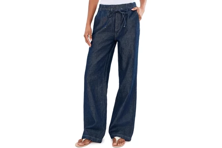 Женские джинсы AG Jeans Adria, широкие, цвета Napa