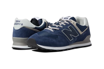 Мужские кроссовки New Balance Classics 574 Core, сине-белые