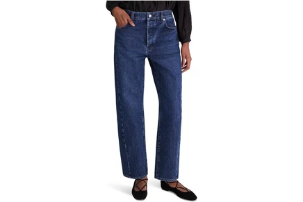 Джинсы Madewell Pieced Barrel In Mckinney Wash