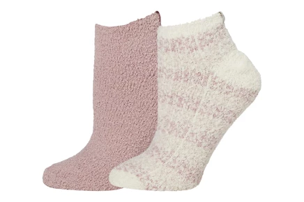 Носки Barefoot Dreams Cozychic Heathered Stripe Ankle Sock Set