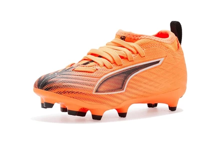 Детские бутсы Puma Kids Ultra 6 Match, красно-черные