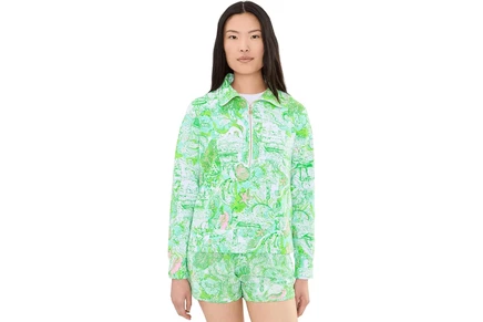 Женский пуловер Lilly Pulitzer Eleni UPF 50, белый