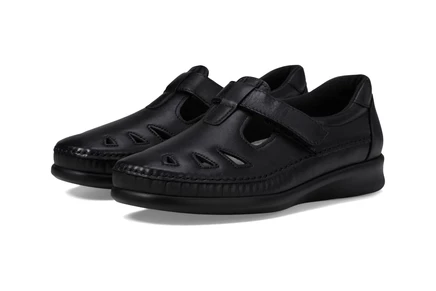 SAS Roamer T-Strap Comfort Loafer black