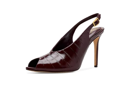 Туфли Vince Camuto Helenza Peep Toe Slingback Pumps