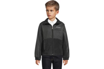 Columbia Kids Benton Springs IV Overlay (Little Kid/Big Kid) black/shark