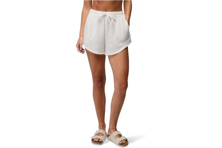 Женские шорты prAna Hideaways E-waist, белые