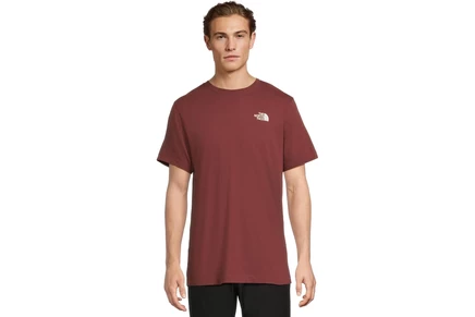 Мужская рубашка The North Face Evolution Box Camo Fill Short Sleeve Tee Graphic sumac