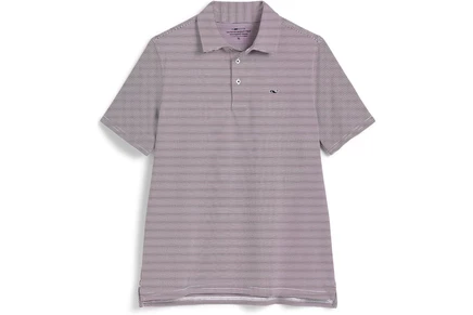 Детское поло Vineyard Vines Anegada Sankaty, бело-красное