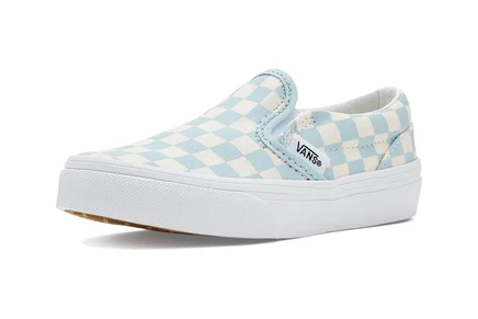 Детские слипоны Vans Classic Slip-On, клетчатые dawn mist