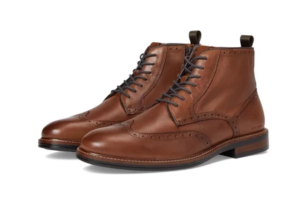 Ботинки Johnston & Murphy XC Durham Embossed Wing Tip Shearling Boots