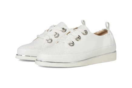 Женские кроссовки Vaneli Quoin white nappa