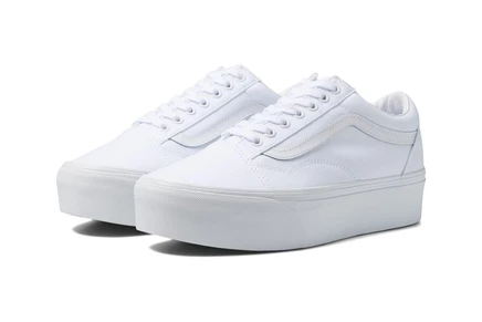 Vans Old Skool Stackform true white