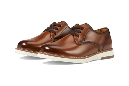 Детские оксфорды Florsheim Vibe Plain Toe Jr., коньячные