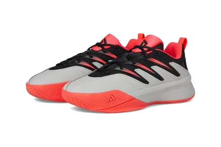 Унисекс кроссовки Adidas Dame 3, черно-красно-серые