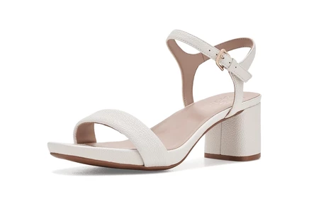 warm white leather