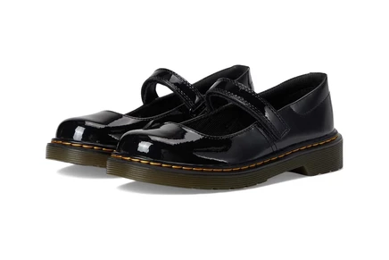Детские туфли Dr. Martens Maccy, черный лак