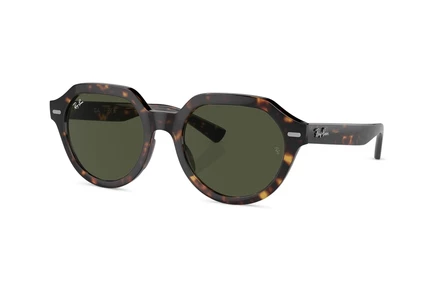 Очки Ray-Ban 0RB4399 Gina, коричнево-зеленые