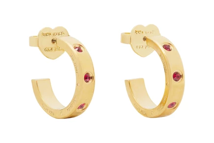 Серьги Kate Spade New York Set In Stone Huggies