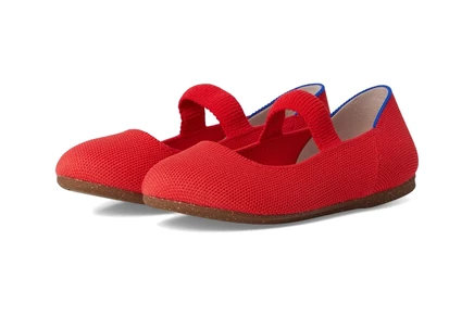 Детские туфли Rothy's Kids Mary Jane, красные