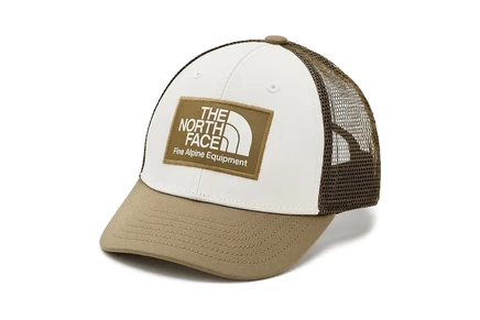 Унисекс кепка the north face kids mudder trucker, кедровая