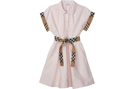 Платье Burberry Kids Juliet Check Dress (big Kid)