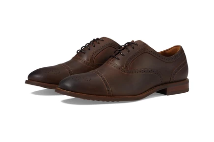 Мужские оксфорды Florsheim Rucci Cap Toe, коричневые