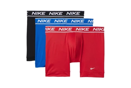 Мужские боксеры Nike All Day Micro 3 шт, красный/синий/черный