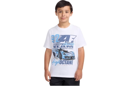 Детская футболка Abercrombie Kids Zoom, белая