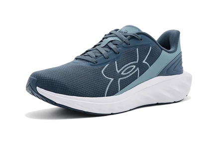 Under Armour Ascend Big Logo Running Shoes downpour gray/blue wind/blue wind