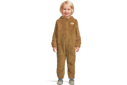 Детский комбинезон The North Face Kids Campshire с капюшоном, коричневый
