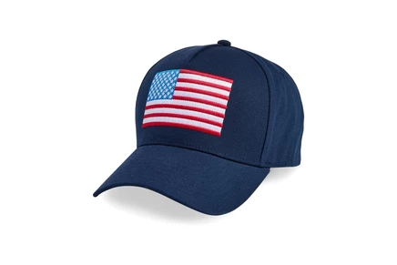 Унисекс кепка Vineyard Vines Hipro American Flag, синяя
