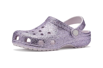 Сабо Crocs Kids Classic Glitter Clogs (Toddler)