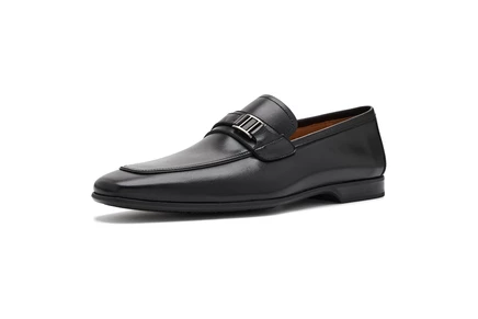 Мужские лоферы Magnanni Tazz Side Bit, черные