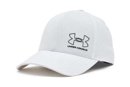 Унисекс кепка Under Armour Iso-Chill Armourvent, бело-черная