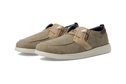Мужские мокасины Nunn Bush Brewski Moc Toe Slip-on with Elastic Bungee