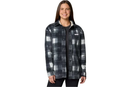 Columbia Benton Springs Shirt Jacket II chalk omblur tonal