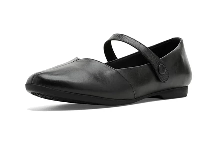 Женские туфли Trotters Irene из кожи с липучкой, черные