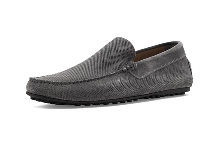 grey suede