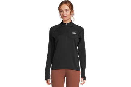 Женская флисовая куртка Mountain Hardwear Up First, черная