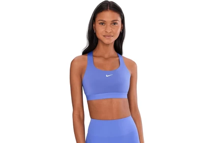 Женский спортивный бюстгальтер Nike Swift, сапфировый