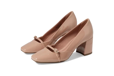 Anne Klein Lexington natural patent