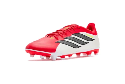 Футбольные бутсы Adidas Predator Club, красно‑черно‑белые