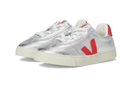 Кроссовки для малышей VEJA Kids Small Volley, серебристые