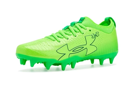 Детские бутсы Under Armour Blur Select, зелёно-жёлтые