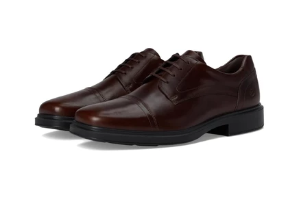 Мужские оксфорды Ecco Helsinki 2.0 Cap Toe Tie, темно-коричневые