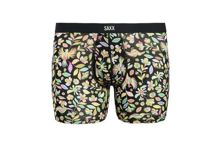 Мужские боксер‑брифы Saxx Vibe Xtra Soft, зеленый/черный