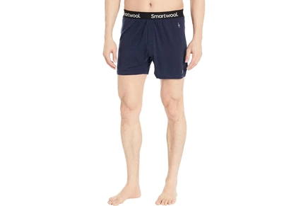 Мужские боксеры Smartwool Merino Boxer, темно-синие